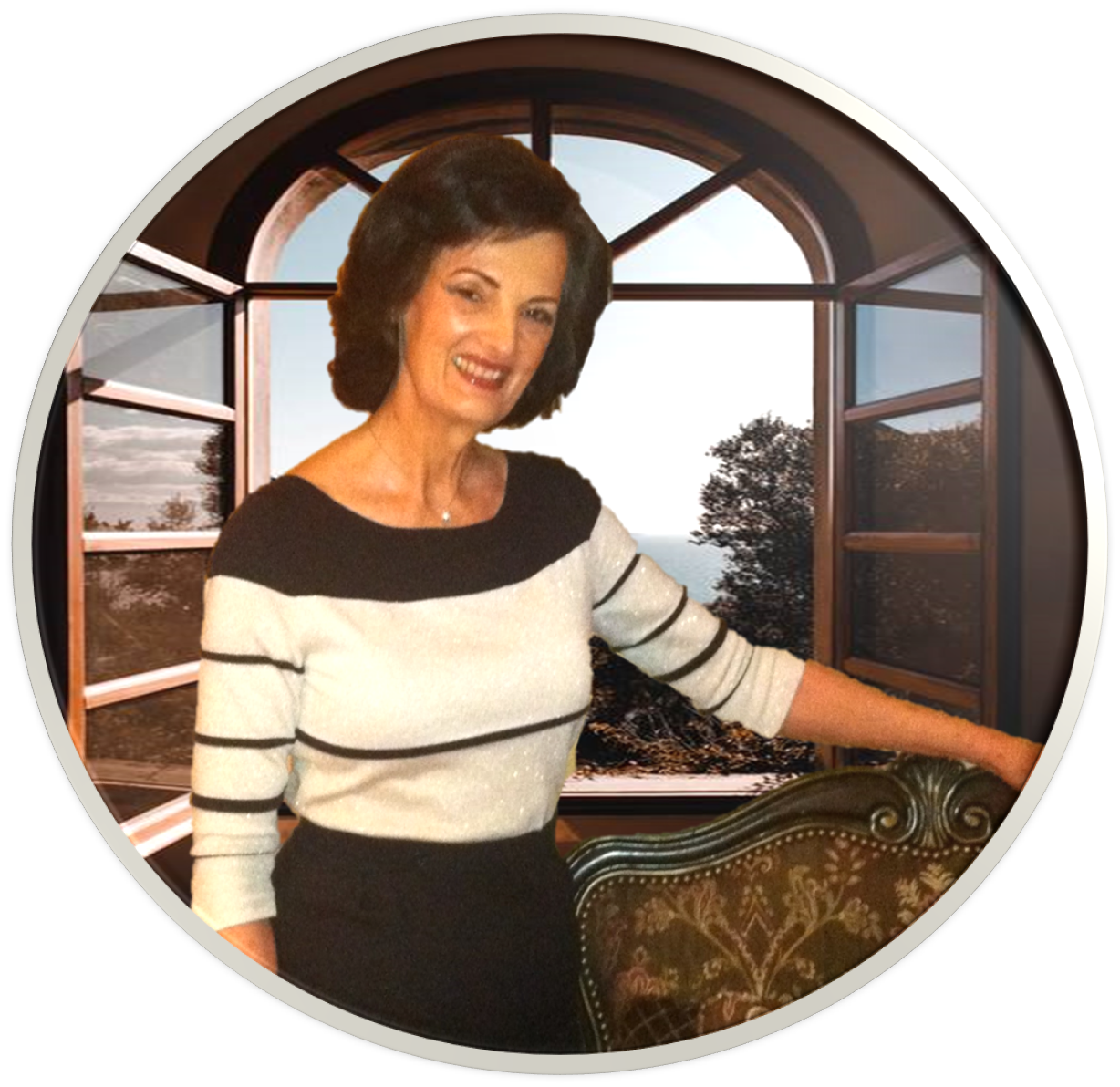 Karen in front of window rounc flipped